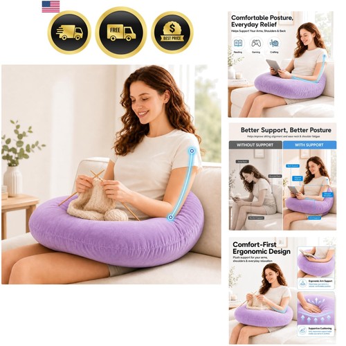 Gaming pillow arm - pillow, support