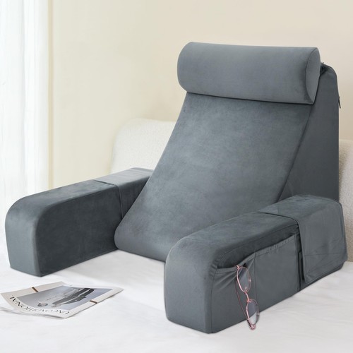 Reading pillow for bed back - reading,