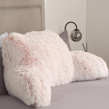 Reading Pillow Pink Fluffy