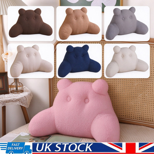 Teddy fleece reading pillow - fleece,